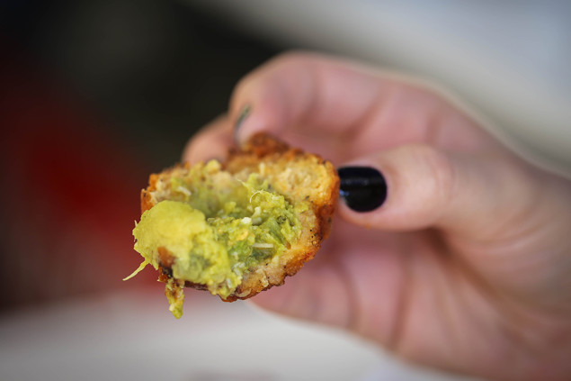Fried Guacamole Bites. Photo by Catherine Downes. 