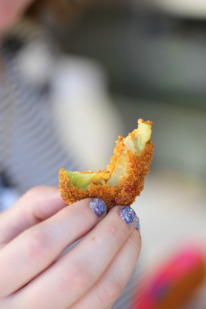 An Avocado Bite at the State Fair of Texas. Photo by Catherine Downes.