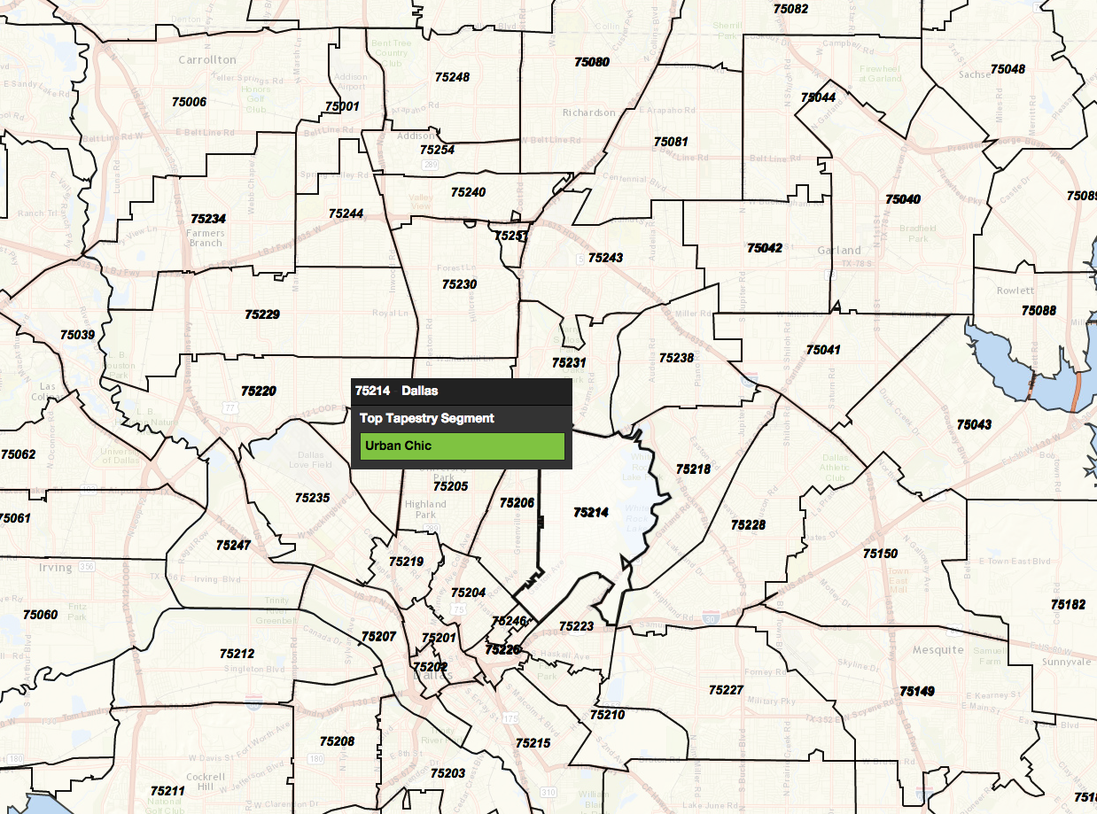 Dallas Texas Zip Code Map United States Map