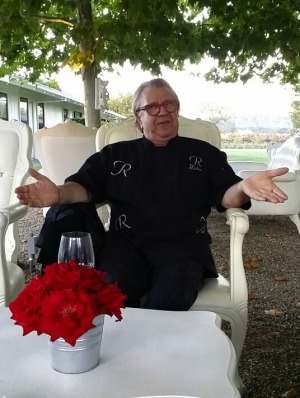 Chef Michou at Raymond Vineyards