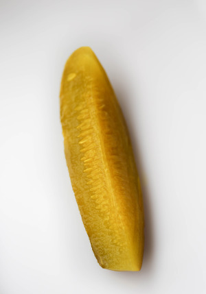 Vlasic pickle. Photo by Catherine Downes. 