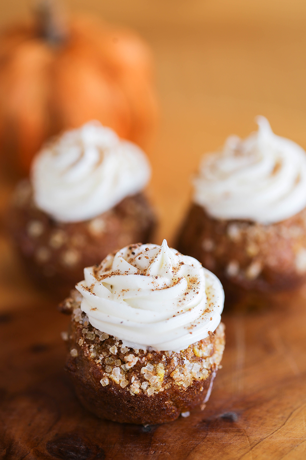 Miniature pumpkin muffins from Start. Photo by Catherine Downes.