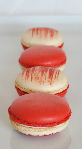 Peppermint Macarons. Photo courtesy Bisous Bisous Patisserie.