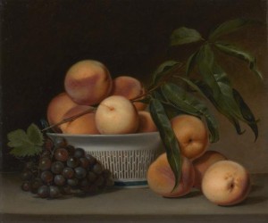 Raphaelle Peale's Peaches and Grapes in a Chinese Export Basket