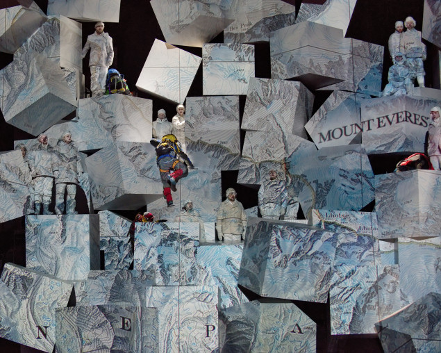 A scene from The Dallas Opera's production of Everest. Photo by Karen Almond, Dallas Opera.