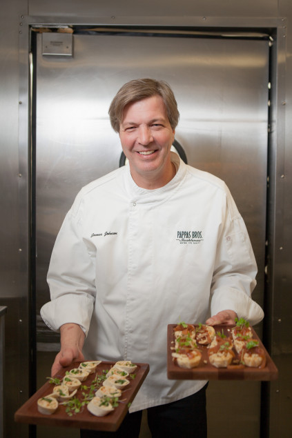 Executive chef James Johnson. Photography by Kim Duffy.