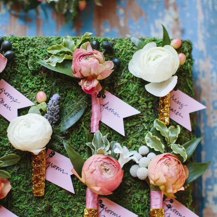 Make pretty personal floral accents with help from The Southern Table.