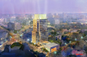 Designed by Gensler, 2620 Maple Avenue is being developed by Mike Terry and Holt Lunsford.