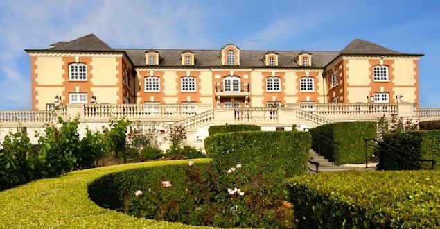 Domaine Carneros Chateau in Napa Valley, photo courtesy of the winery