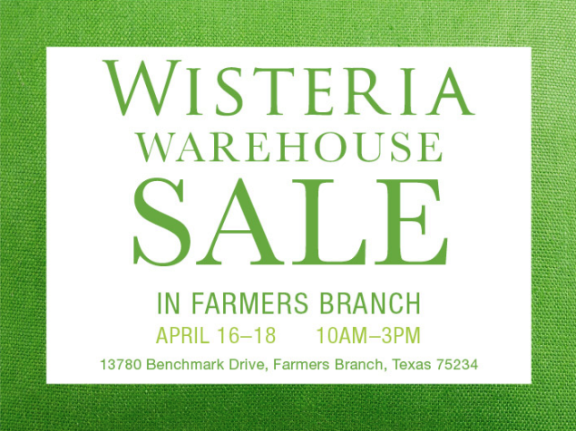 Wisteria-Warehouse-Sale