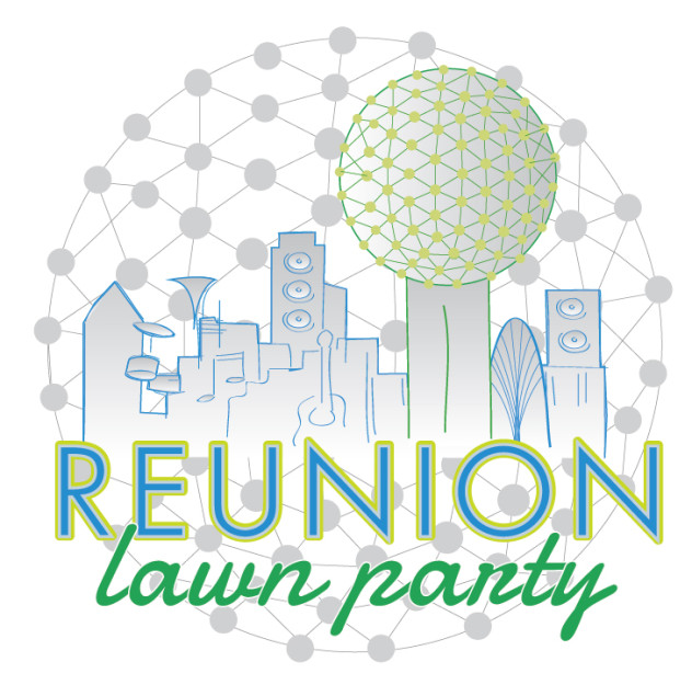 reunion lawn party logo
