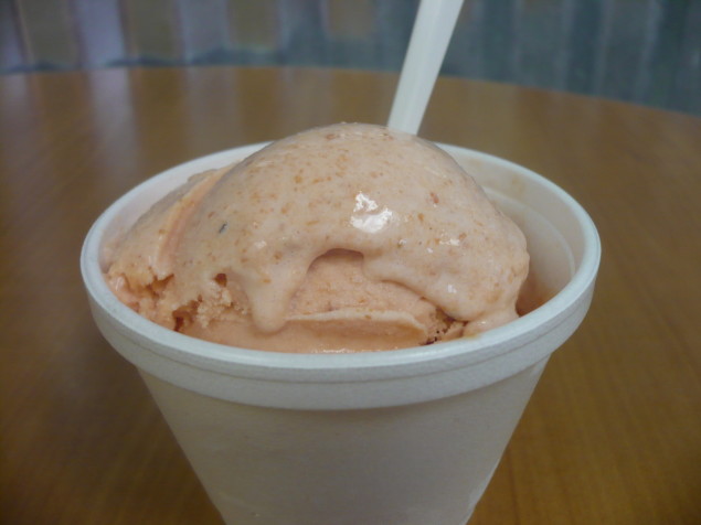 Jamey ice cream from La Original Michoacana. (Photography by Eve Hill-Agnus)