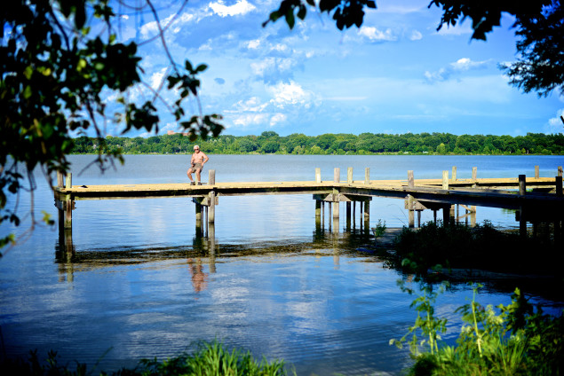 White Rock Lake serves as the rallying point for East Dallas. Photo by Kristi and Scot Redman.