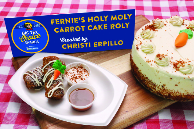 Fernies Holy Moly Carrot Cake Roly.