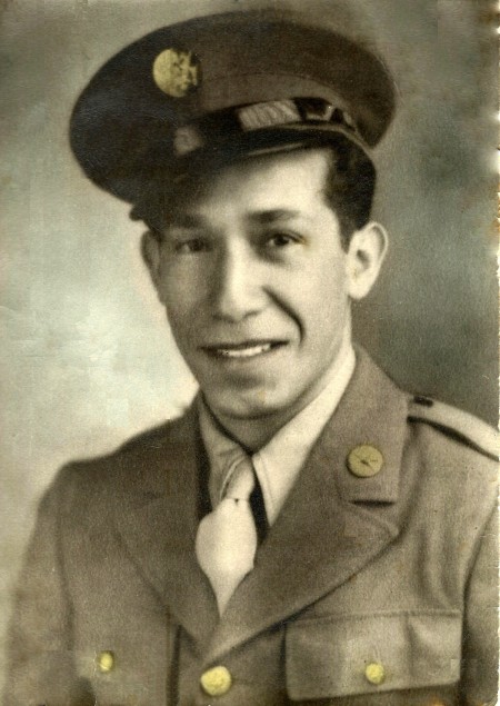 Army portrait of Jose Gutierrez, who was killed in World War II.