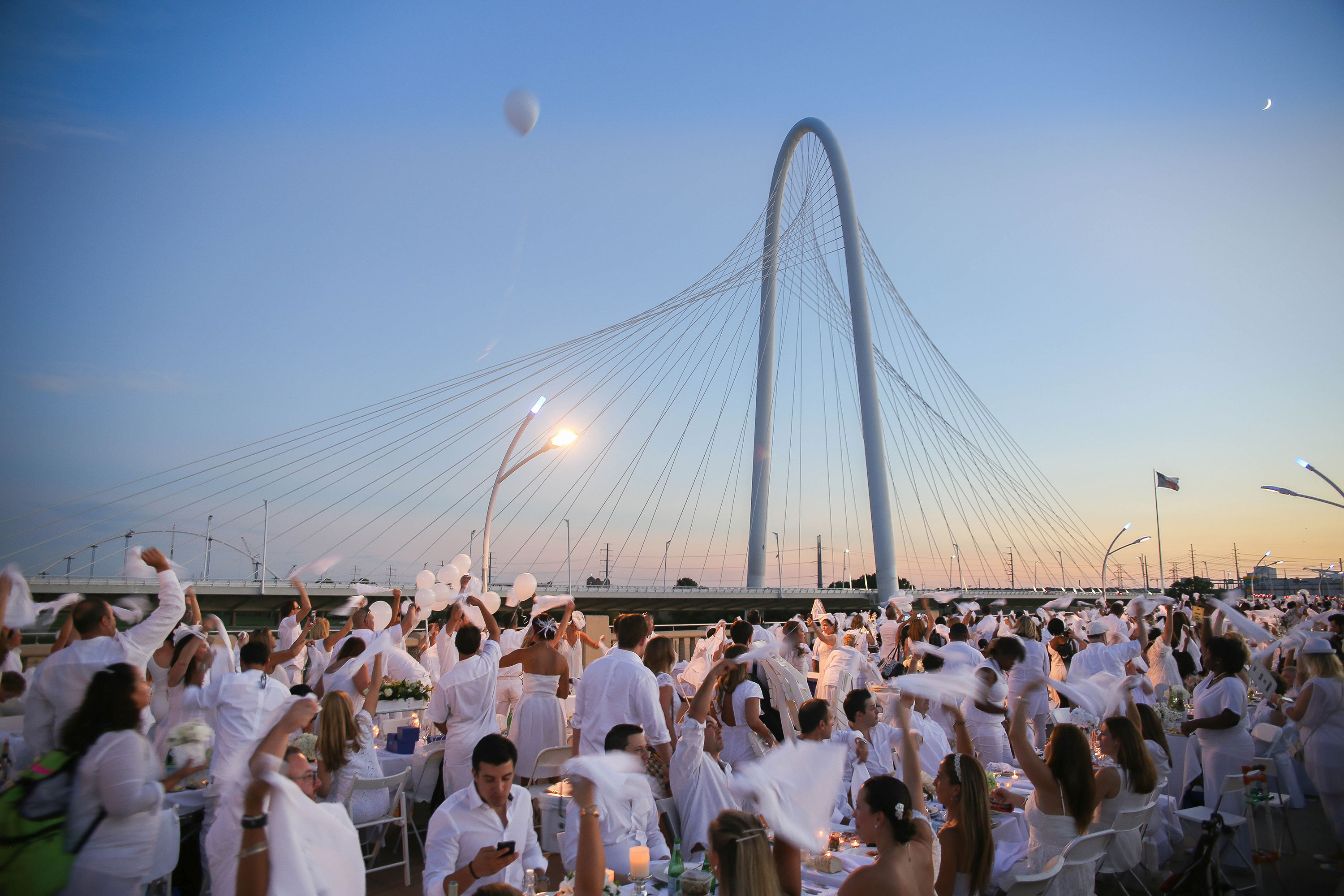 Scenes from Diner en Blanc Dallas D Magazine