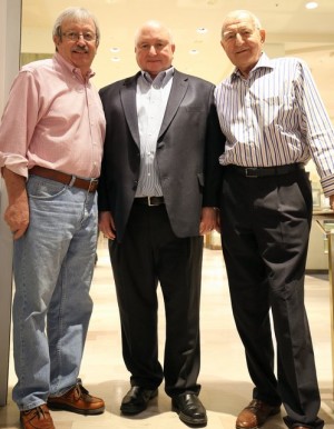 Andre Bedouret, Cary Rossel, Ewald Scholz (photography by Nancy Nichols)