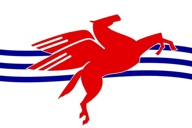 Dallas May Pegasus flag