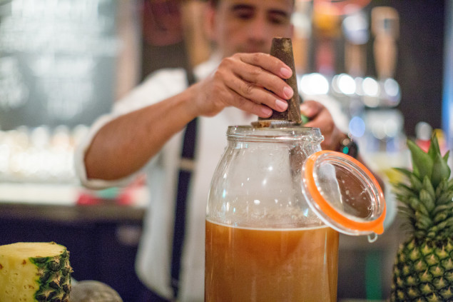 Alejandro Making Tepache (3)