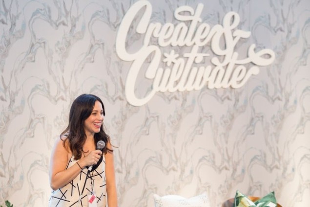 Founder Jaclyn Johnson at Create + Cultivate 