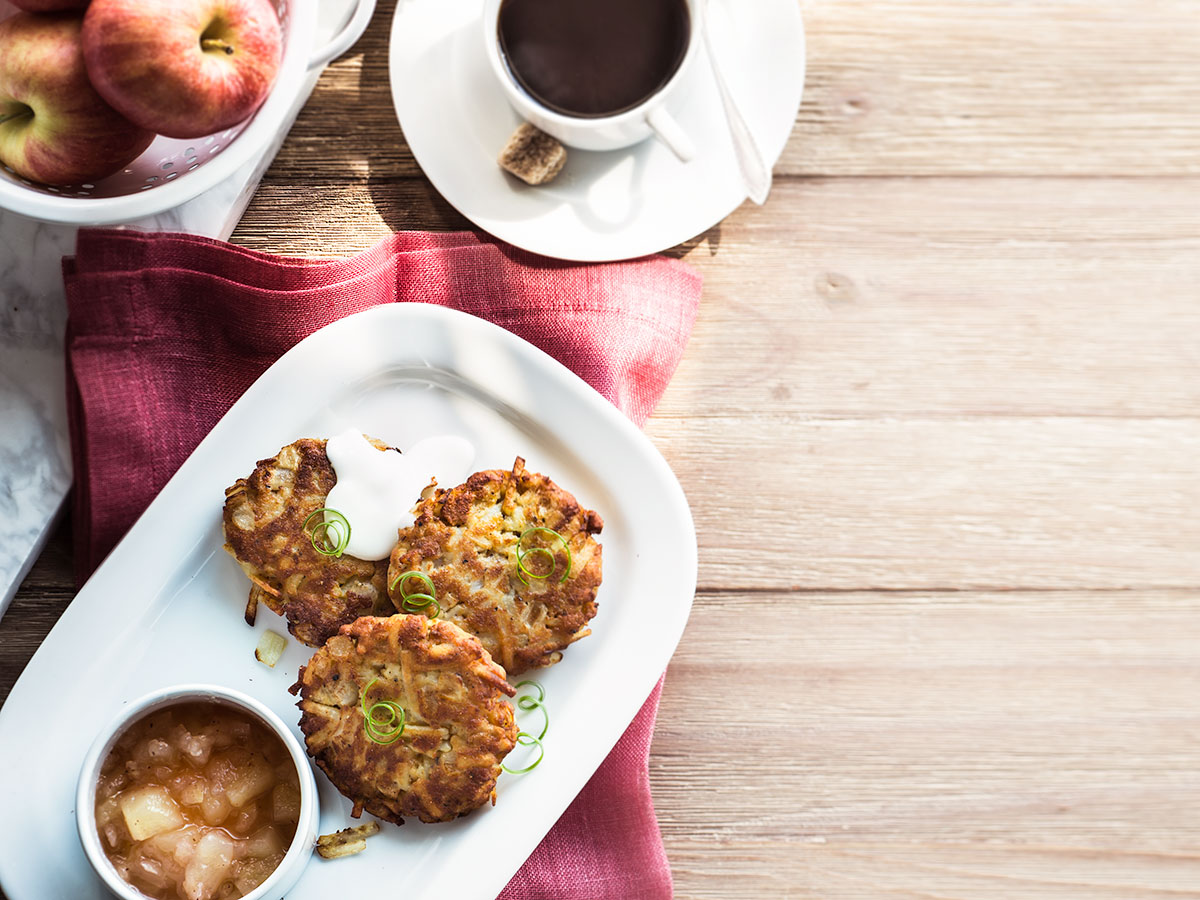 potato latkes jewish recipe Potato D Happy  Latkes  Applesauce and Hanukkah: Make Magazine