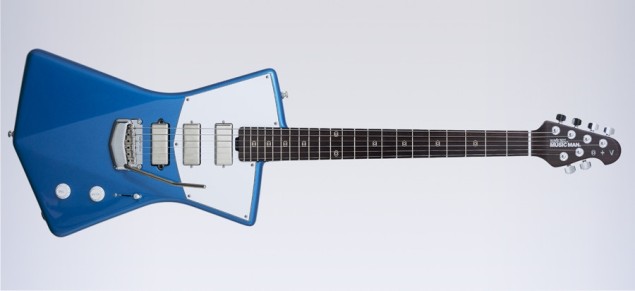 The guitar, in custom 