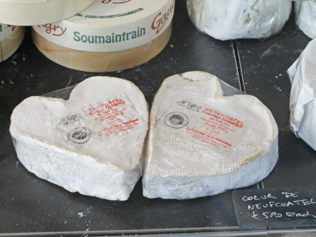 Neufchatel cheese, for the record. Photo by Amanda Slater on Flickr.