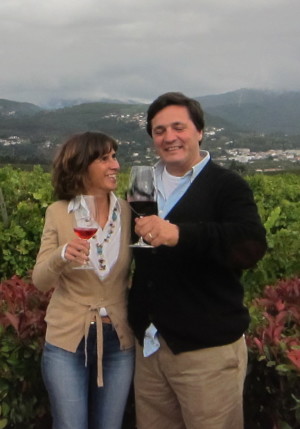 Mufalda & Jose Diogo Teixeira Coelho of Quinta da Raza