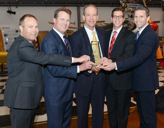 Developer of the Year Trammell Crow Co., represented by Scott Krikorian and his team