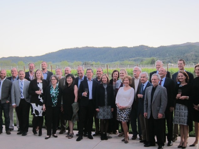 Some of the many winemakers and vintners who have worked with Robert Mondavi Winery through the years. 