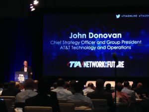 AT&T's John Donovan laid out the tech company's plans to bolster its network for the next few years.