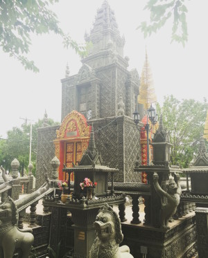 Cambodian Temple of Dallas (photo by Teresa Nguyen). 