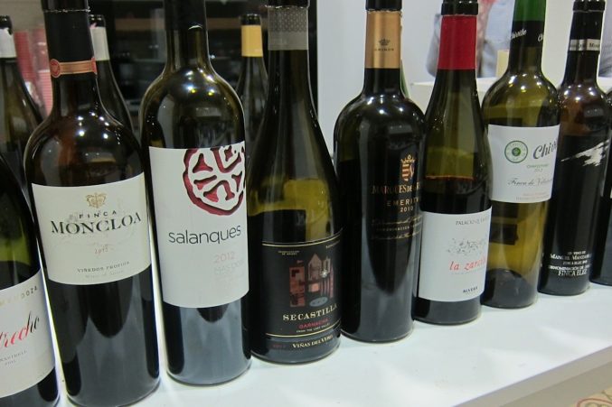 A selection of wines that are a part of Grandes Pagos de España; all photos by Hayley Hamilton Cogill