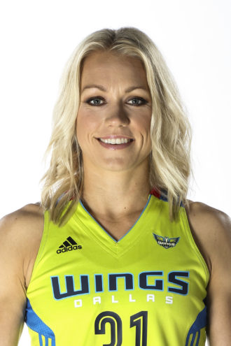 ARLINGTON, TX - MAY 5: Erin Phillips #31 of the Dallas Wings poses for a portrait during WNBA Media Day on May 5, 2016 at College Park Center in Arlington, Texas. NOTE TO USER: User expressly acknowledges and agrees that, by downloading and or using this Photograph, user is consenting to the terms and conditions of the Getty Images License Agreement. Mandatory Copyright Notice: Copyright 2016 NBAE (Photo by Layne Murdoch/NBAE via Getty Images)