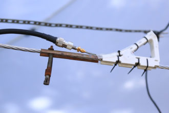 Project AirGig is expected to deliver high-speed Internet to homes across power lines.