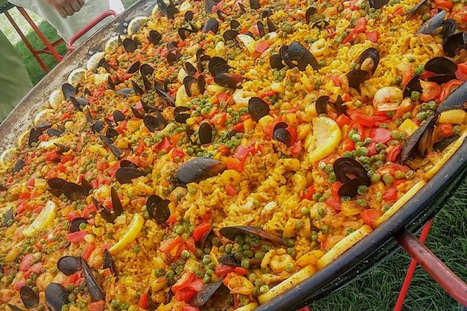 Seafood Paella from Sonoma's Paella Guy