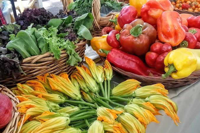 Sonoma County produce.