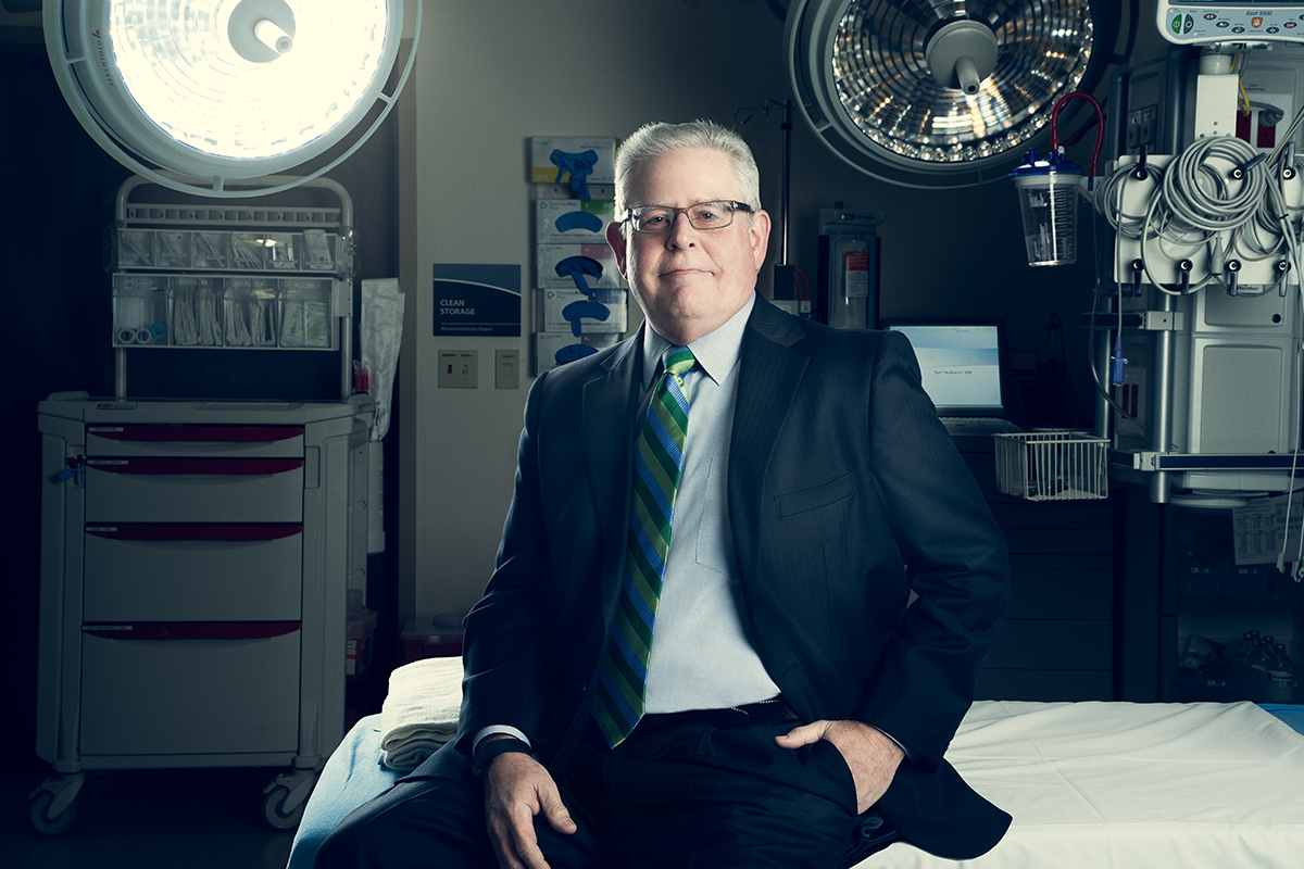 Barclay Berdan is the CEO of Texas Health Resources, the largest health system in North Texas. 