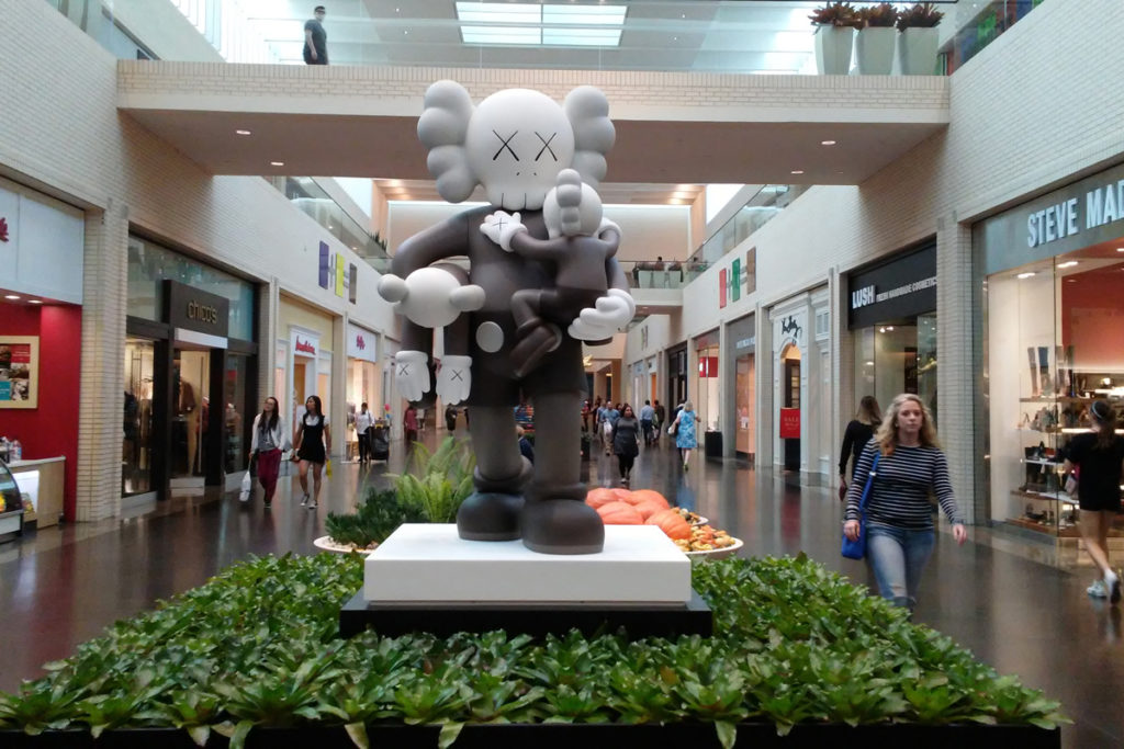 The Power of NorthPark's KAWS Sculpture D Magazine