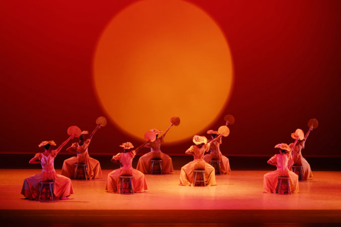 Alvin Ailey American Dance Theater in Alvin Ailey's Revelations. Photo by Pierre Wachholder, courtesy of ATTPAC.