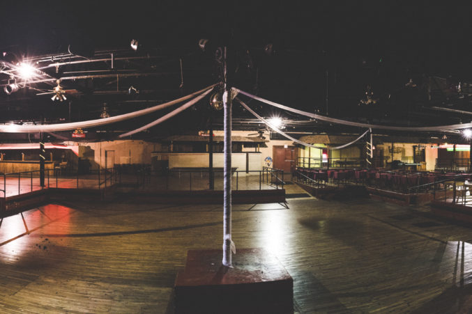 The interior of the ballroom. Courtesy photo by Cal Quinn.