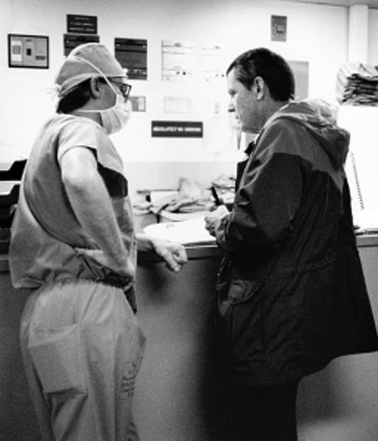 Dr. Starzl and Dr. Klintmalm working together. (Courtesy of: Baylor Health)