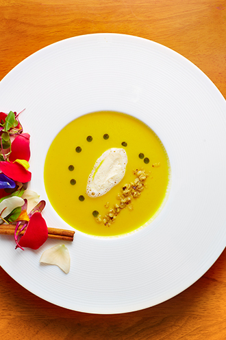 TURKISH DELIGHT: Pera’s vibrant atmosphere continues in its bowls of lentil soup.