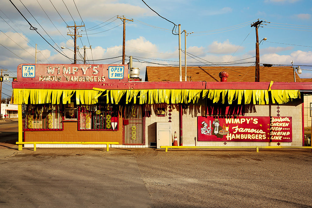 FRINGE BENEFITS: Wimpy’s won’t let you pay on Tuesday and they only take cash, but a double cheeseburger and large Mexican Coke won’t set you back much.