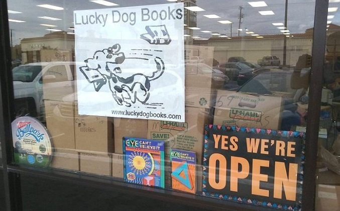 The new storefront at Casa Linda. Photo via Lucky Dog Books on Facebook.