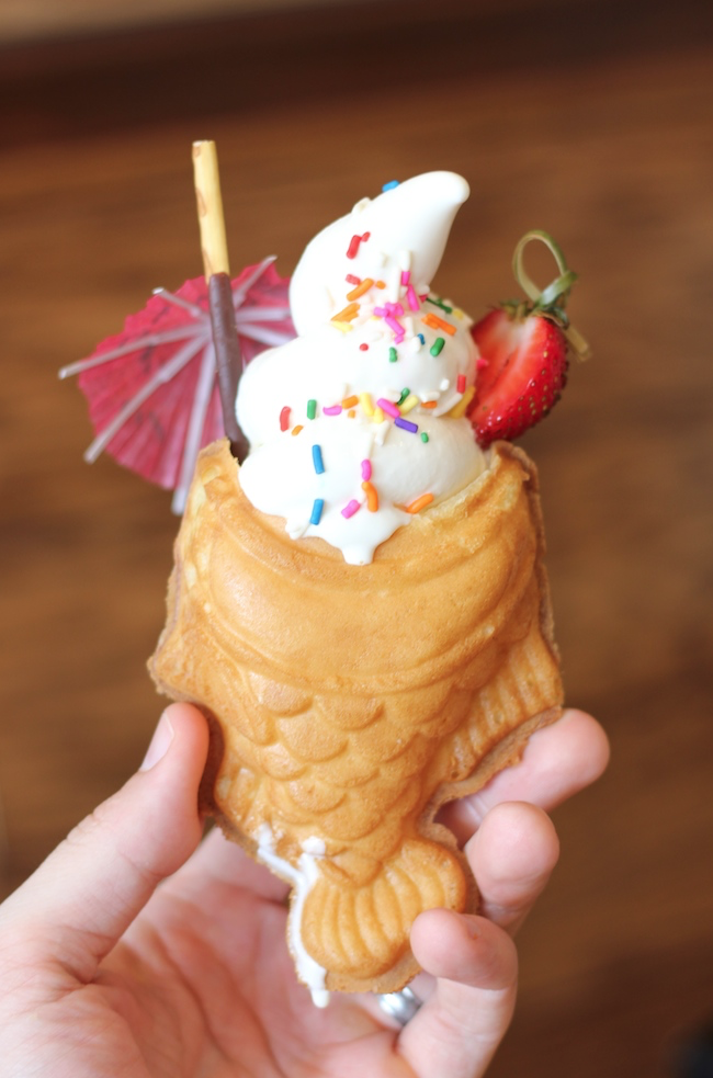 taiyaki cream ice cool magazine shot