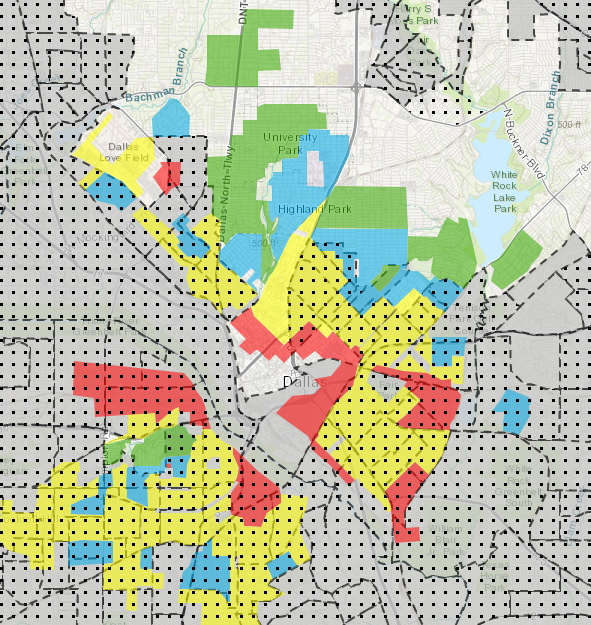 Dallas, History, Population, Map, & Points of Interest