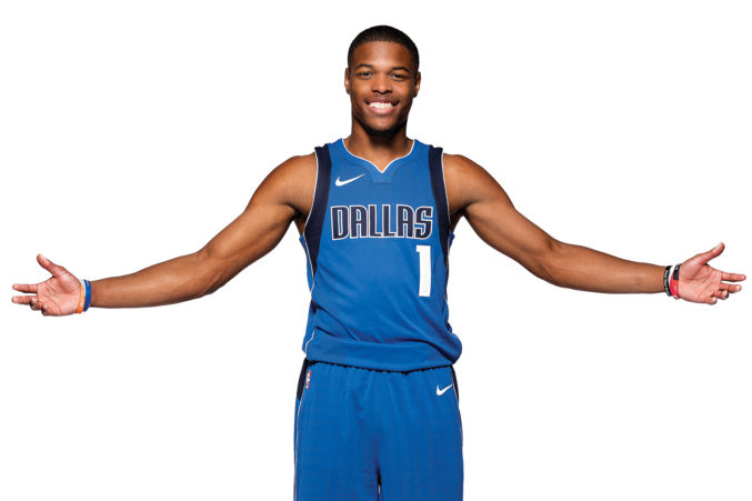 dennis smith jr mavs jersey