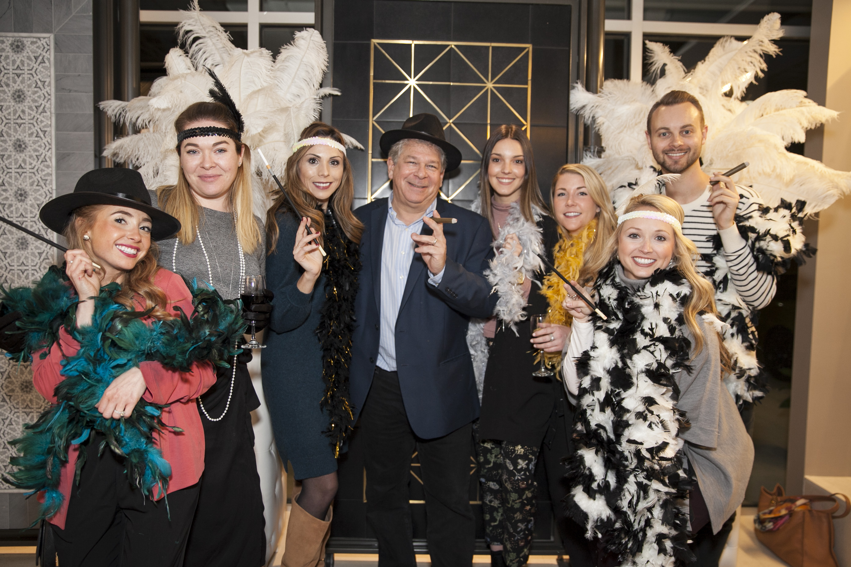 Scenes from Walker Zanger's Grand Opening D Magazine