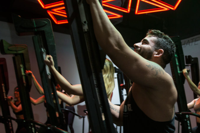 Rise Nation' Cardio Climbing Class (Using LeBron's Fave Machine